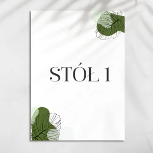 Kolekcja "Botaniczna Harmonia" łączy naturalną elegancję z botanicznymi akcentami. Idealny dla par pragnących ślubu blisko natury. Zachwyci gości i doda uroku.