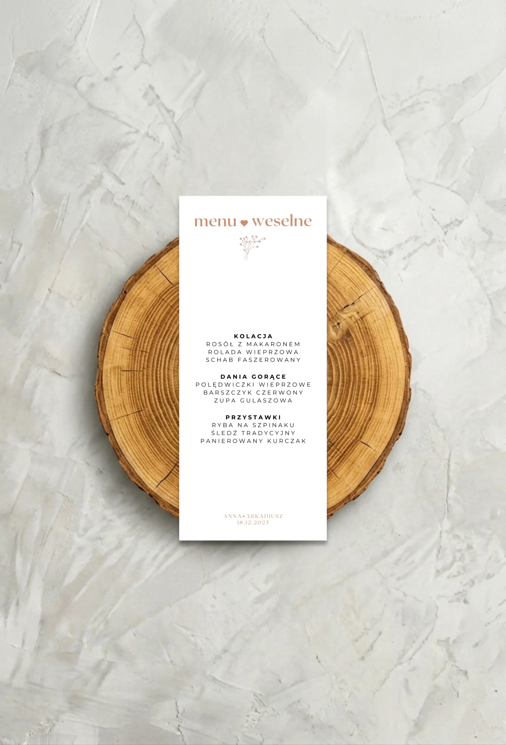 Cicha Elegancja - Menu